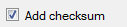 8. Checksum